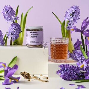 Lavender Dreams - Superfood Tea Blend: Retail Glass Jar