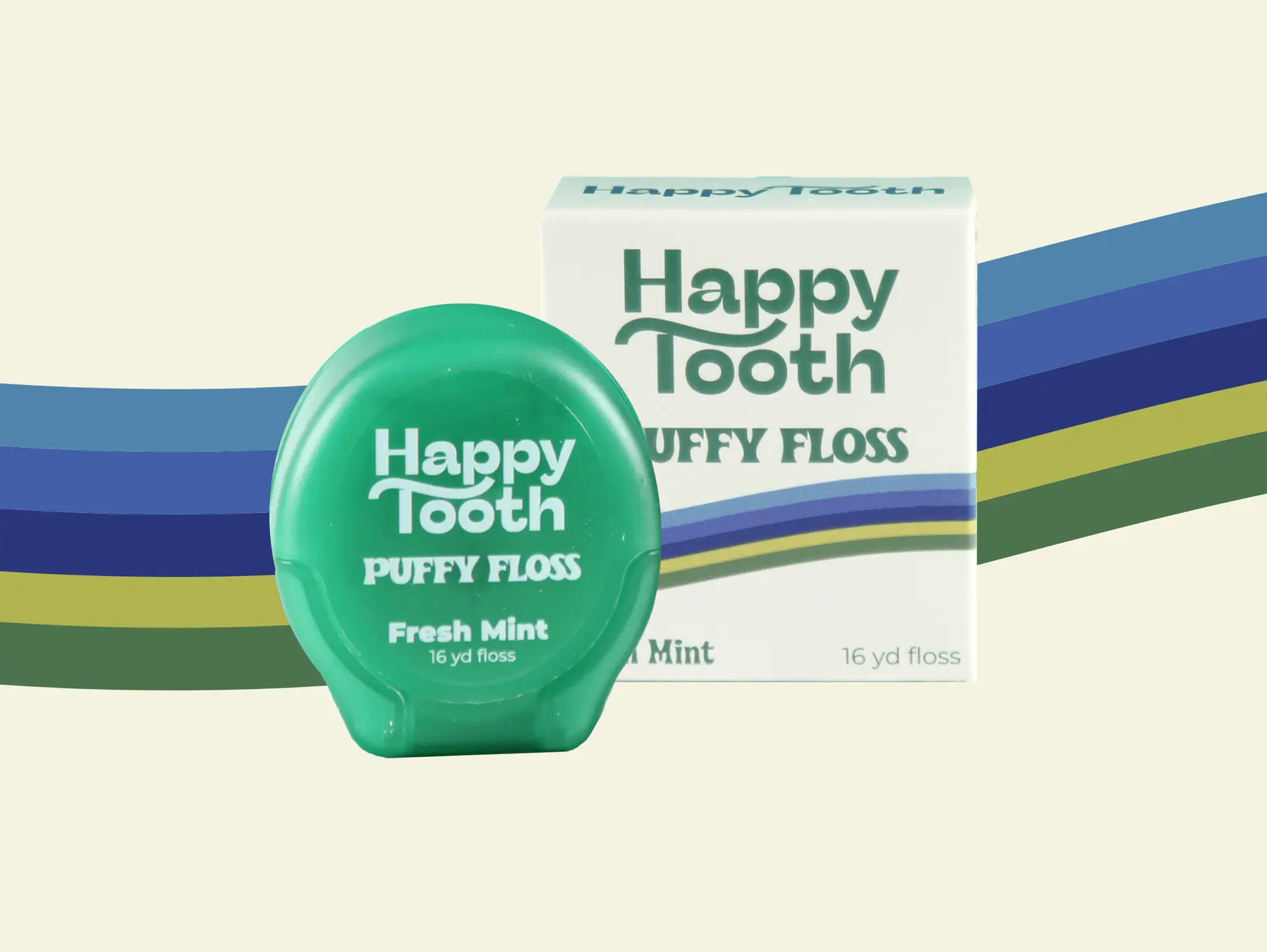 Puffy Floss with Hydroxyapatite