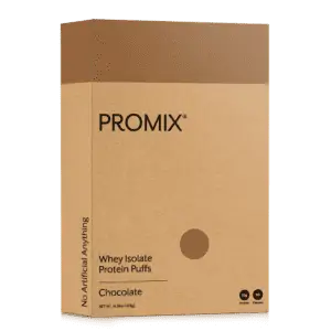 Whey Protein Puffs: Chocolate, 1 LB Container