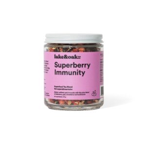 Superberry Immunity - Superfood Tea Blend: Retail Glass Jar