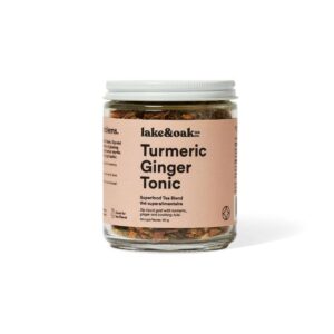 Turmeric Ginger Tonic - Superfood Tea: Retail Jar