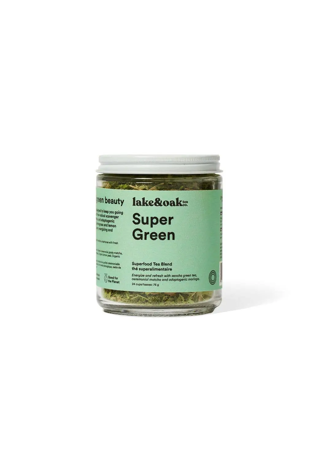 Super Green - Superfood Tea: Retail Jar